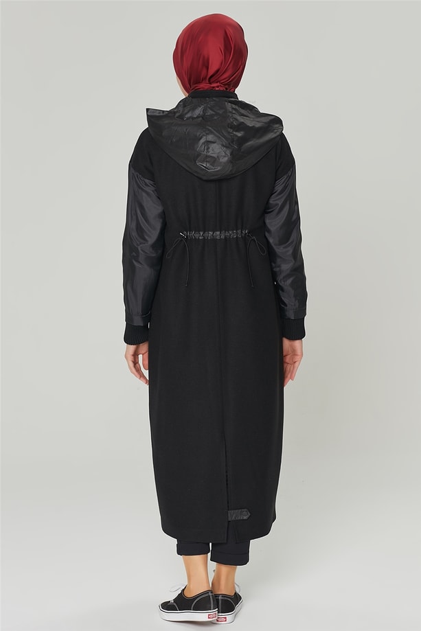 Armine Manto 20Ka8402 Siyah