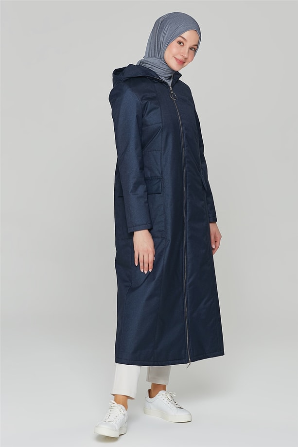 Armine Manto 20Ka8419 Lacivert