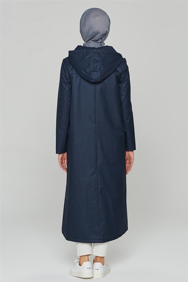 Armine Manto 20Ka8419 Lacivert