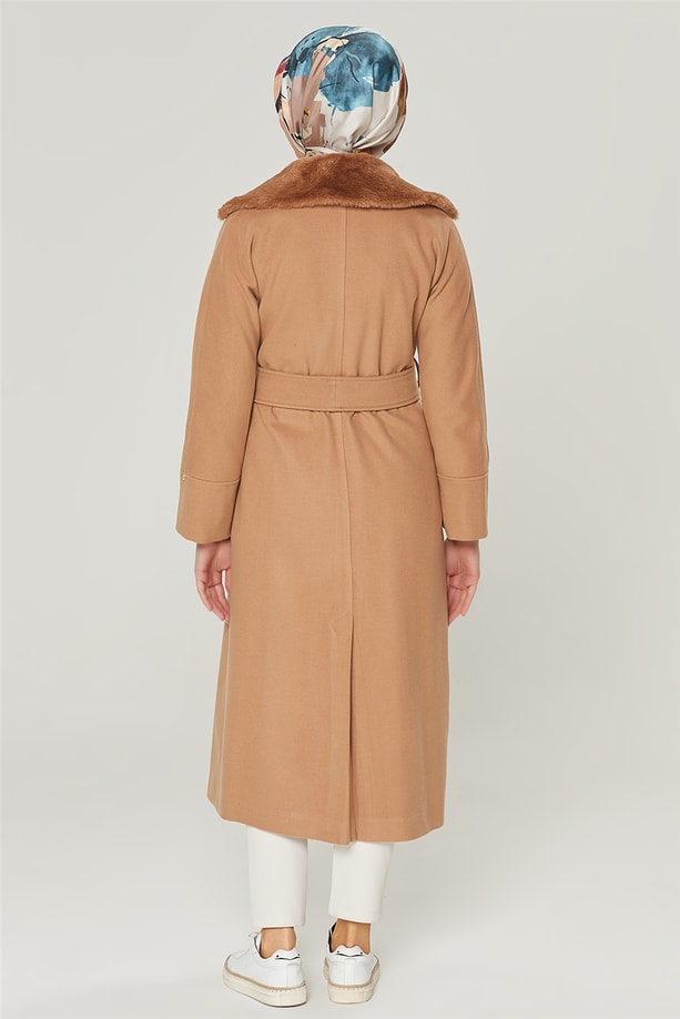Armine Manto 20Ka8424 Camel