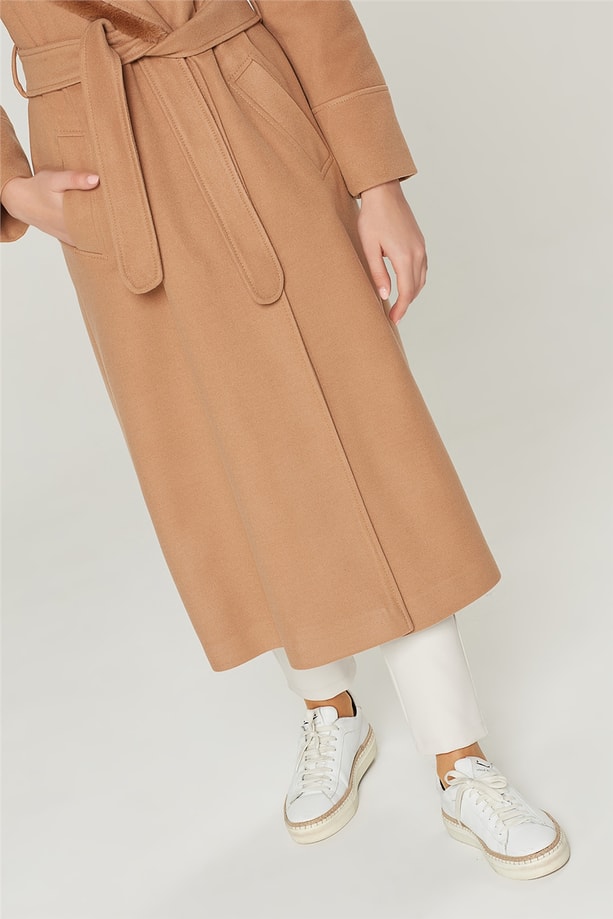 Armine Manto 20Ka8424 Camel