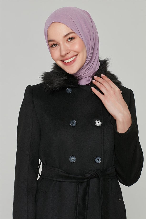 20K8425 Armine Manto Siyah