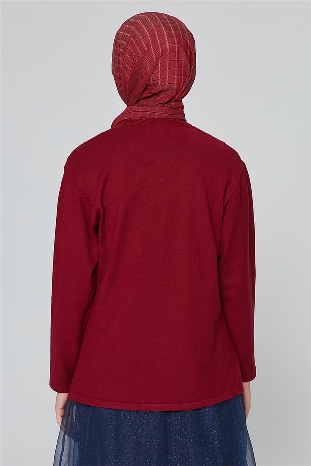 Armine Triko Kazak 20Ka9001 Bordo