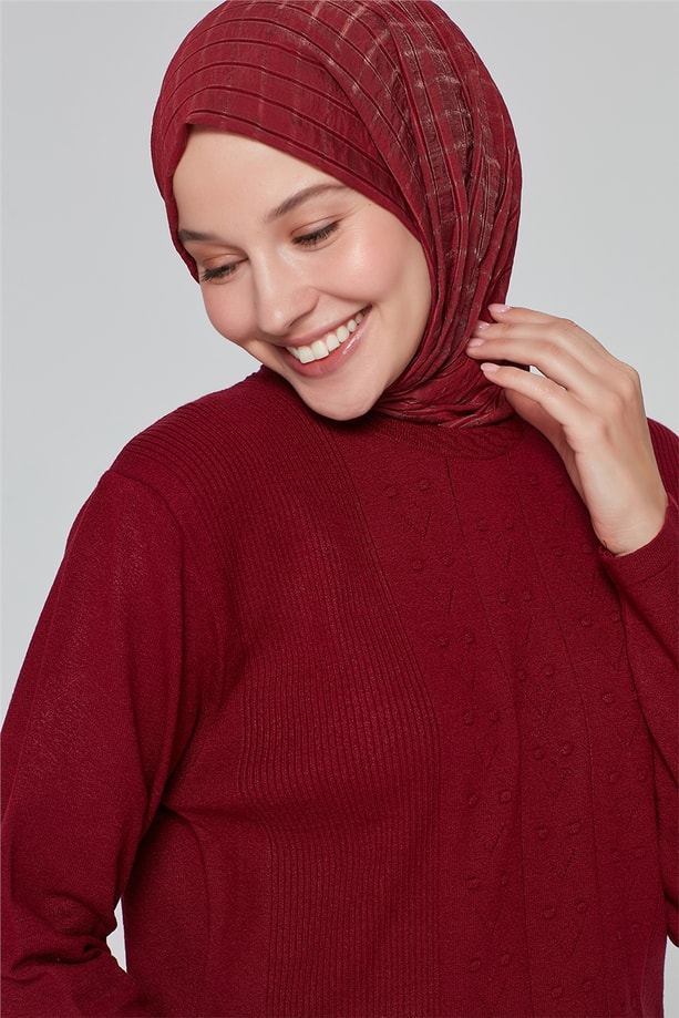 Armine Triko Kazak 20Ka9001 Bordo