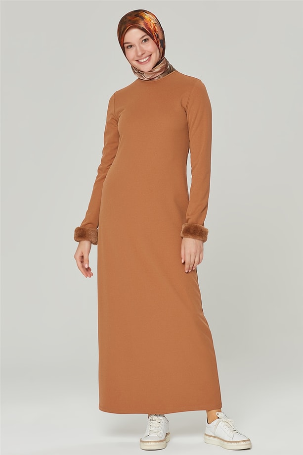 Armine Elbise 20KA9228 Camel