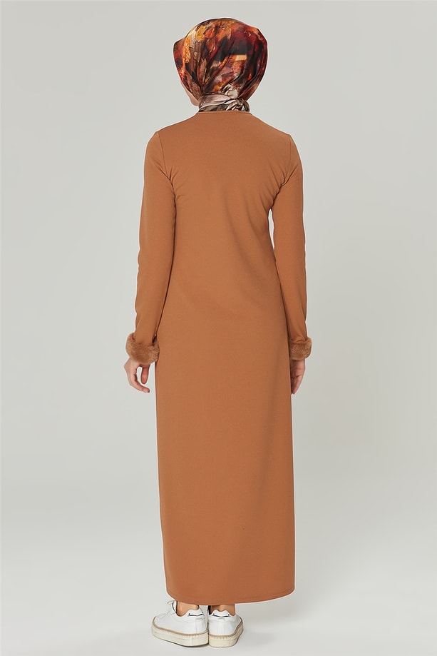 Armine Elbise 20KA9228 Camel