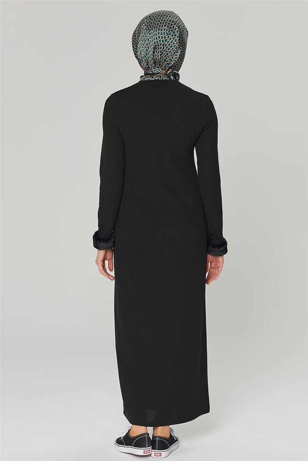 Armine Elbise 20KA9228 Siyah