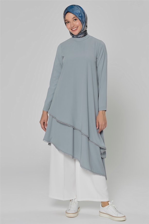 Armine Verev Tunik 20Kaac40 Gri