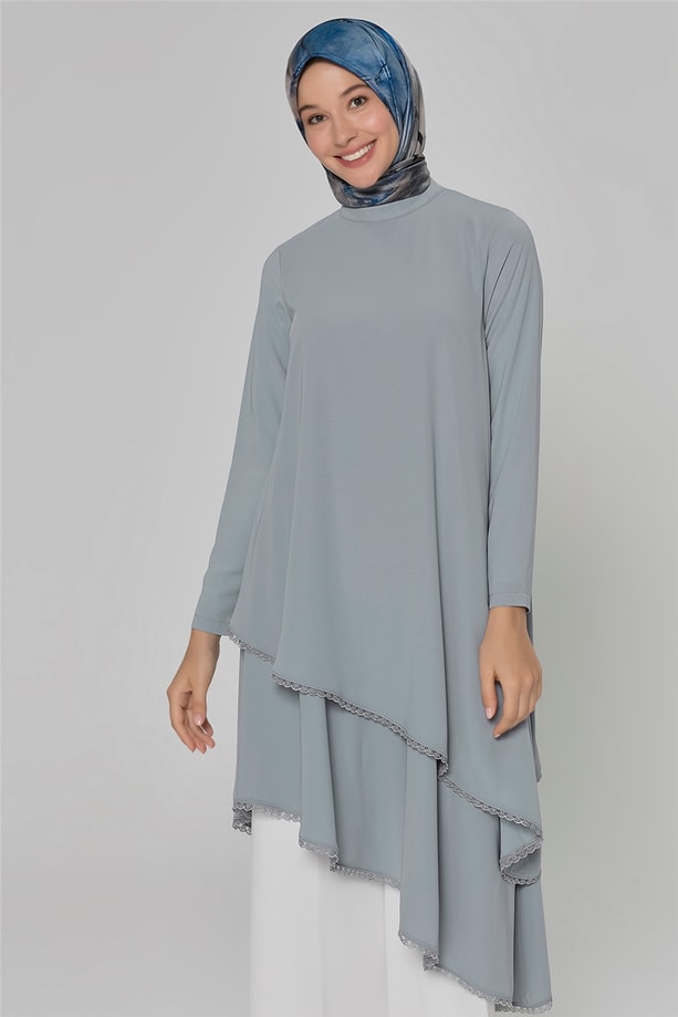 Armine Verev Tunik 20Kaac40 Gri