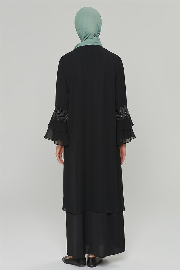 Armine Elbise 20Ya3306 Siyah