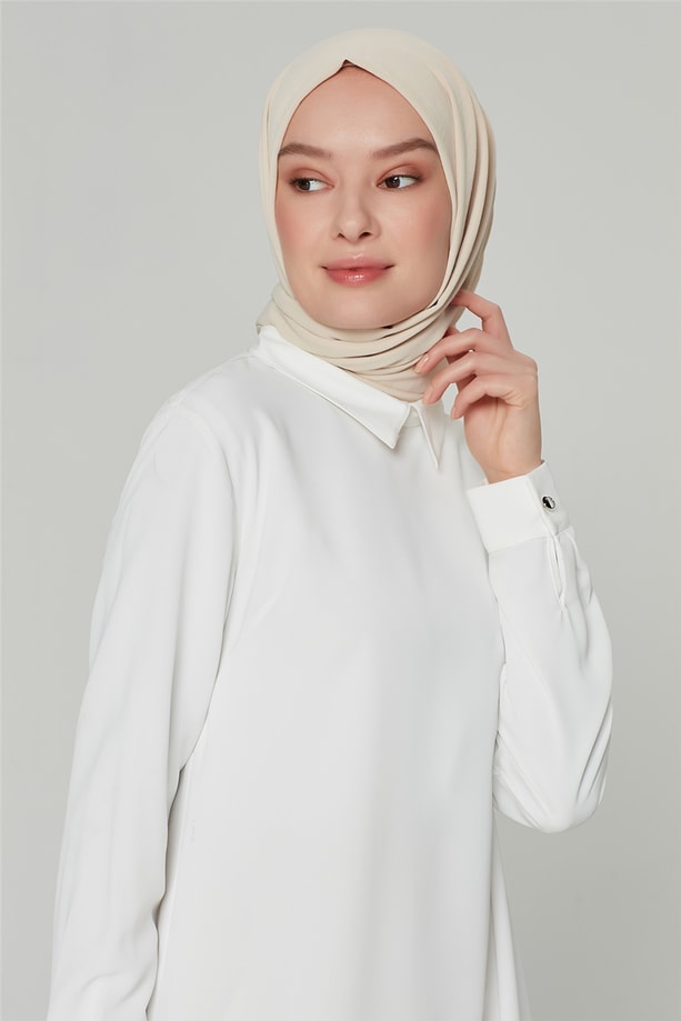 Armine Tunik 20Ya3320 Krem