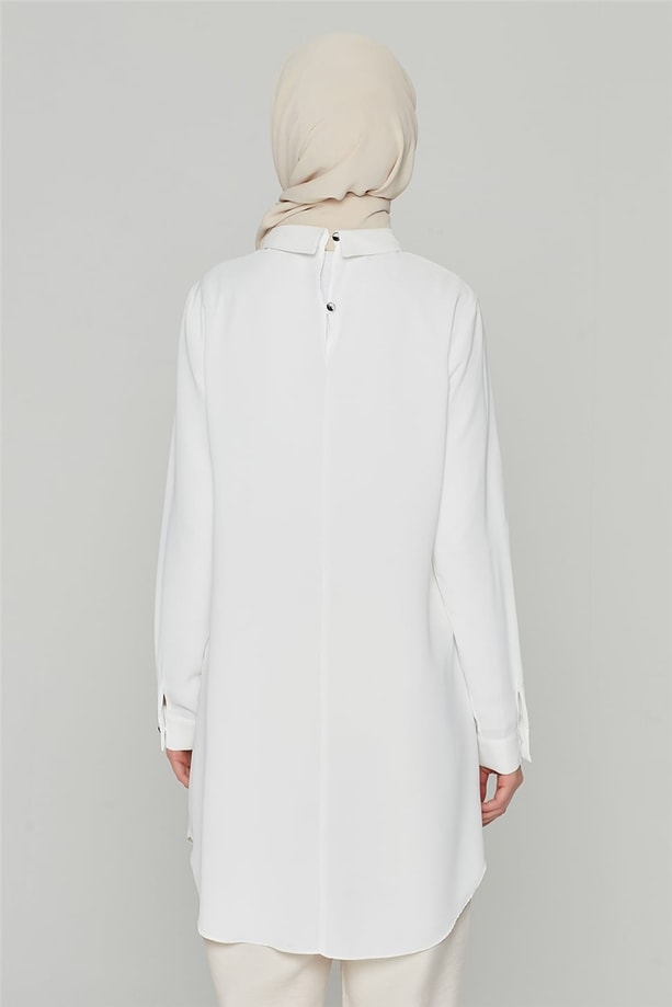 Armine Tunik 20Ya3320 Krem
