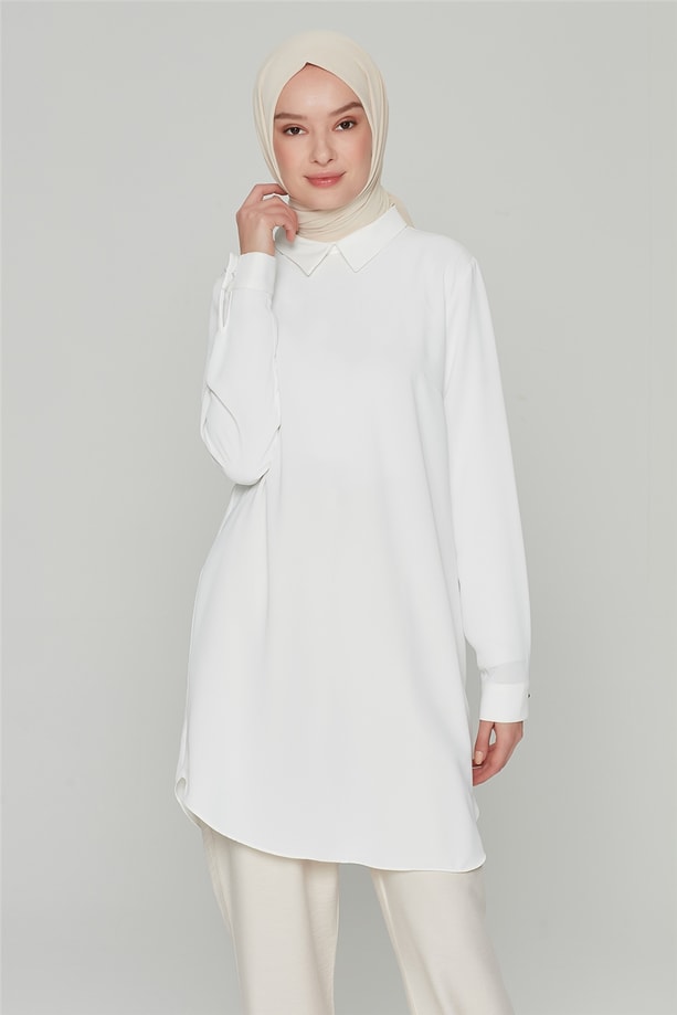 Armine Tunik 20Ya3320 Krem