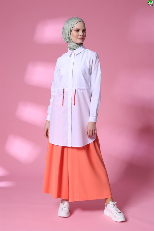 Armine Gömlek 20Ya3813 Ekru