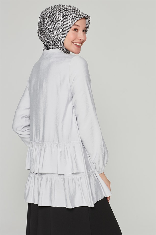 Armine Gömlek 20Ya3847 Gri