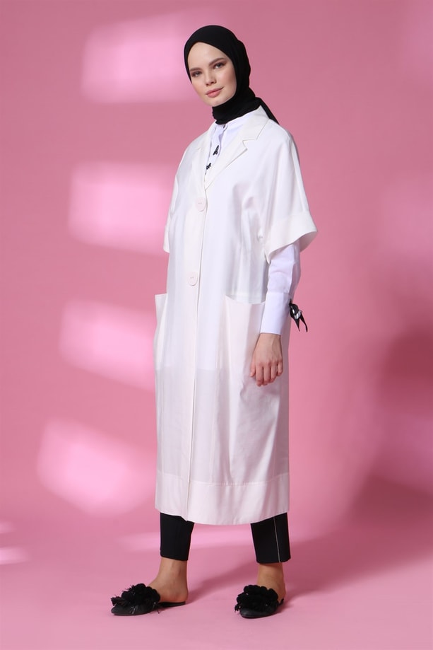 Armine Yelek 20Ya4100 Ekru