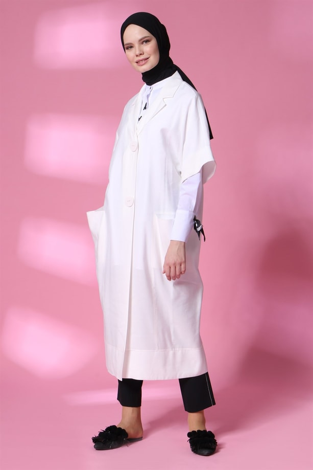 Armine Yelek 20Ya4100 Ekru
