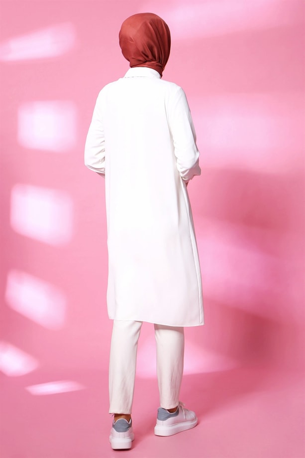 Armine Tunik 20Ya4208 Ekru