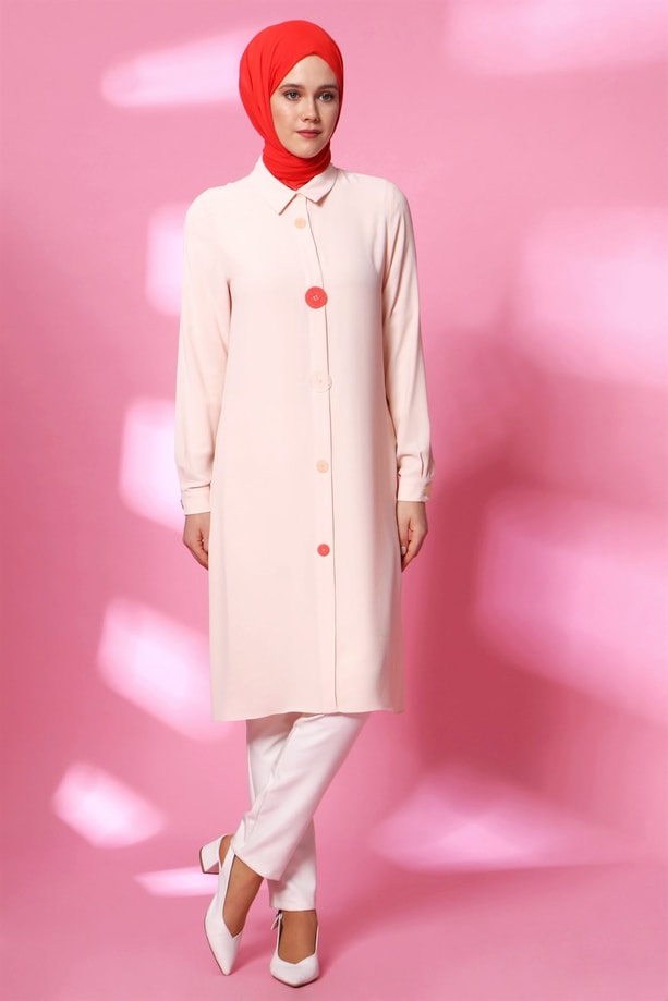 Armine Tunik 20Ya4208 Nude