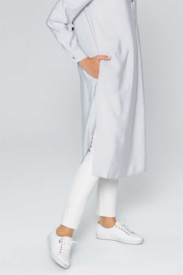 Armine Tunik 20Ya4254 Gri