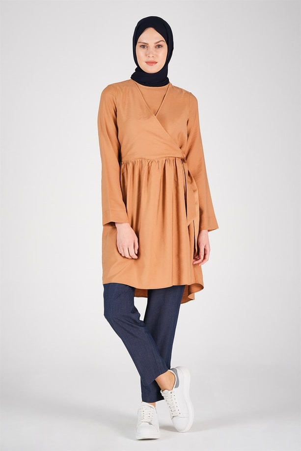 ARMİNE TUNİK 20YA4264 Toprak