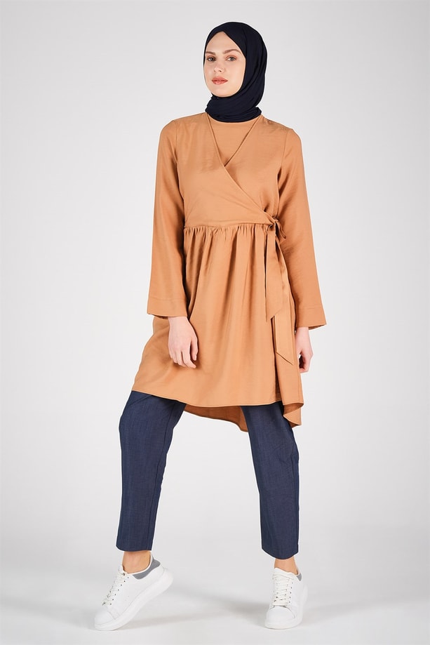 ARMİNE TUNİK 20YA4264 Toprak