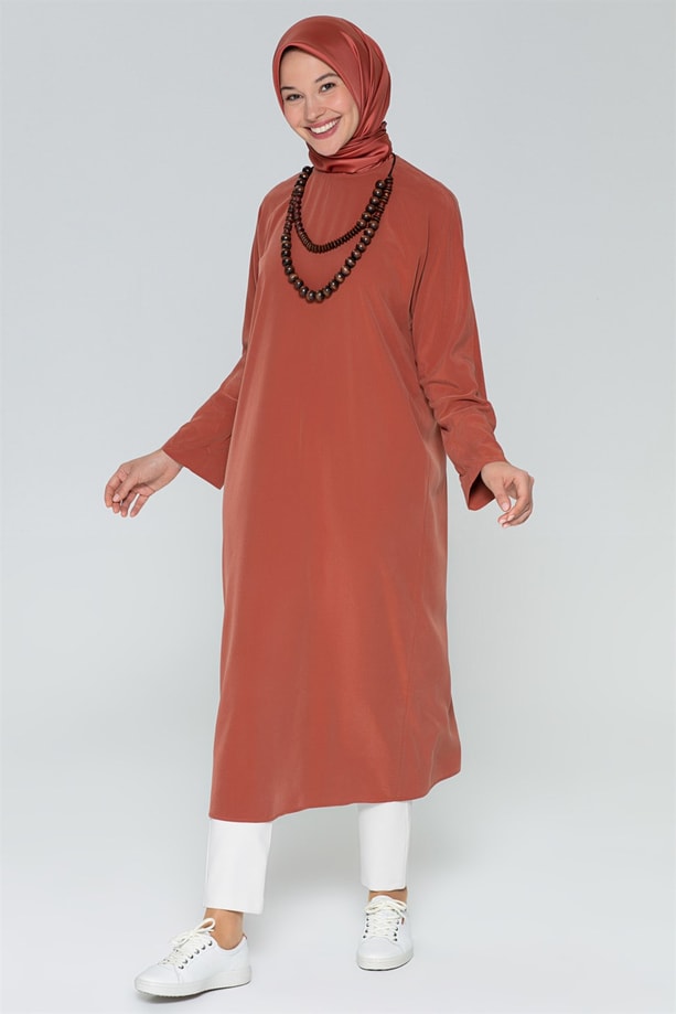 Armine Tunik 20Ya4265 Kiremit