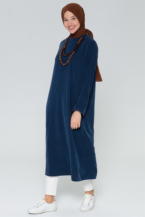 Armine Tunik 20Ya4265 Lacivert