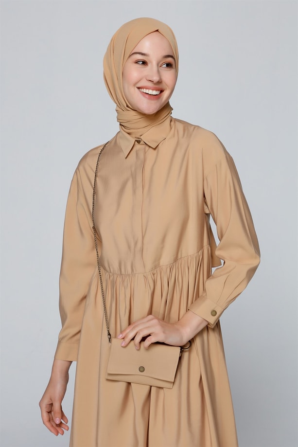 Armine Tunik 20Ya4408 Camel