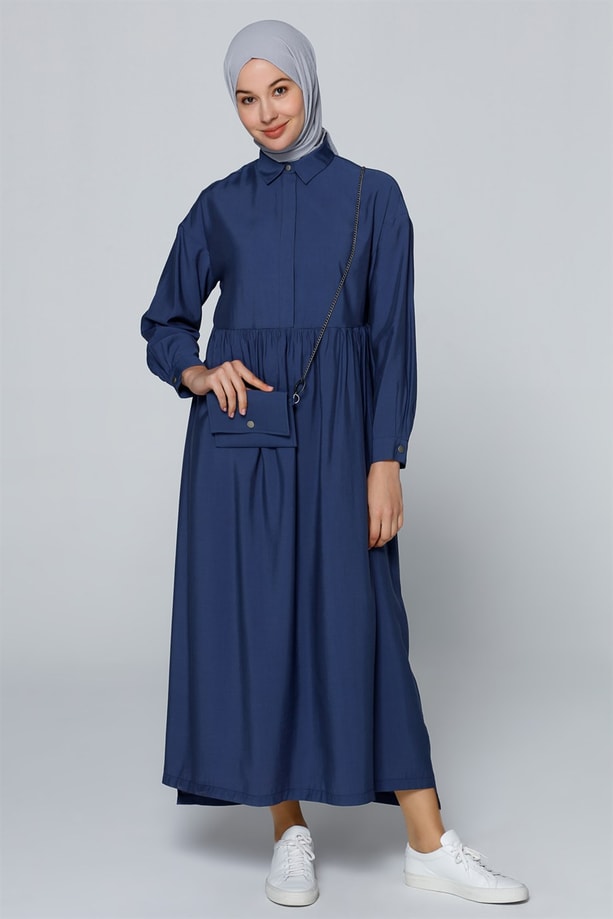 Armine Tunik 20Ya4408 İndigo