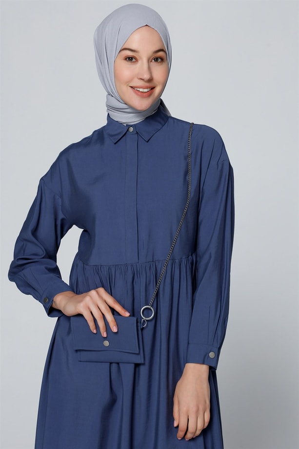 Armine Tunik 20Ya4408 İndigo