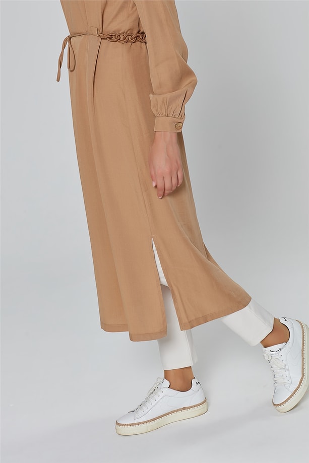 Armine Tunik 20Ya4415 Koyu  Bej