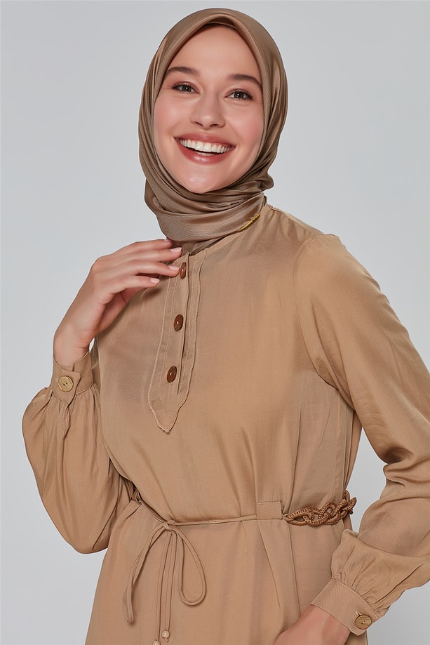 Armine Tunik 20Ya4415 Koyu  Bej