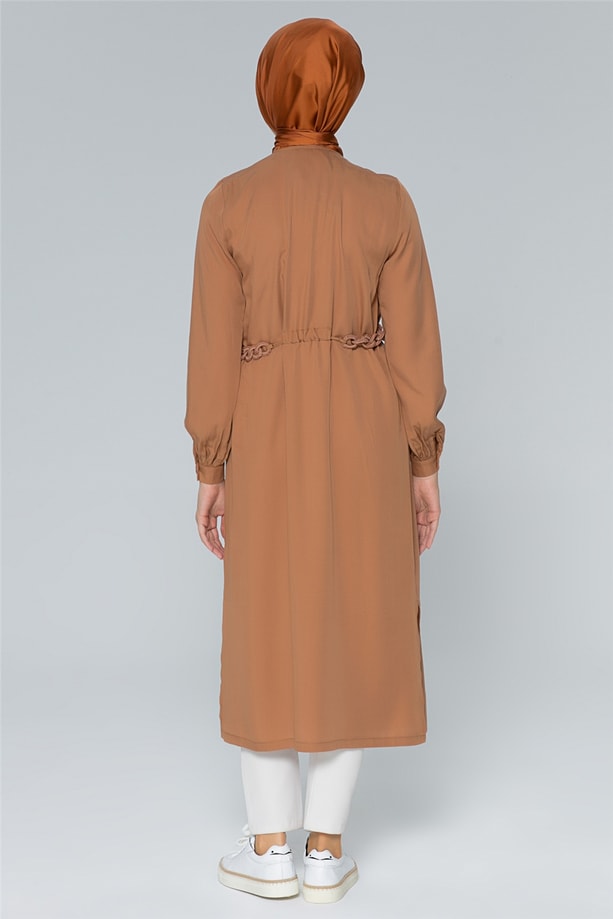 Armine Tunik 20Ya4415 Toprak