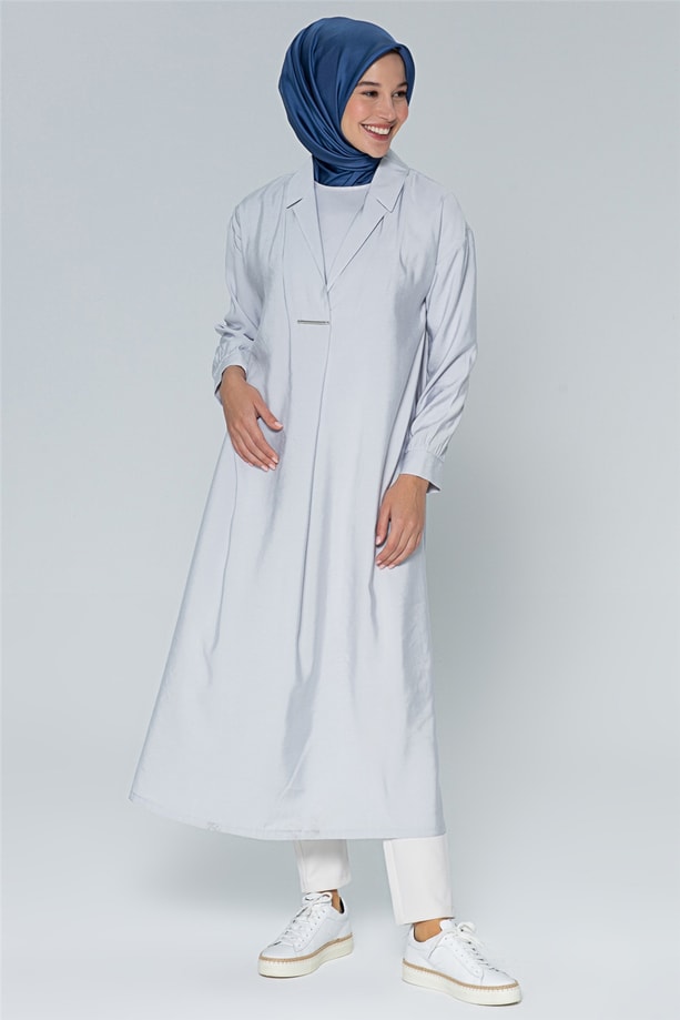 Armine Tunik 20Ya4424 Gri