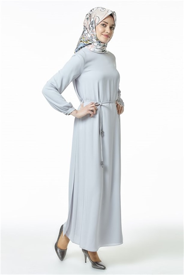 Armine Elbise 20Ya9113 Gri