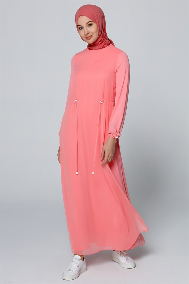 Armine Elbise 20Ya9115 Pembe