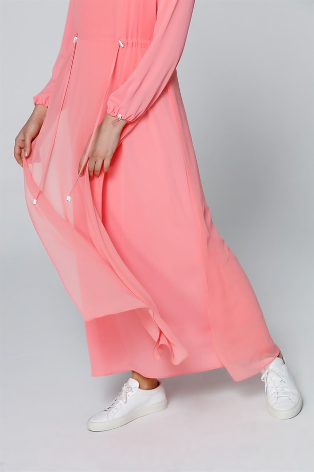 Armine Elbise 20Ya9115 Pembe