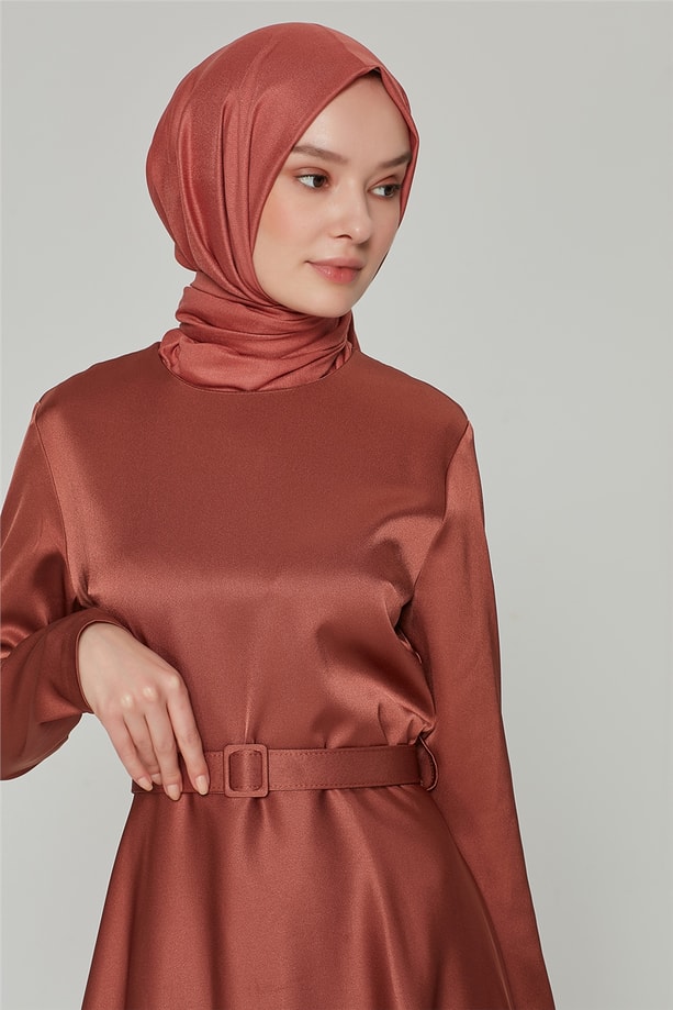 Armine Saten Abiye 20Ya9204 Bakır