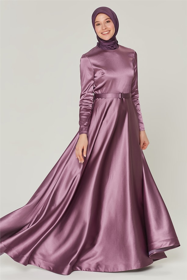 Armine Saten Abiye 20Ya9204 Lila