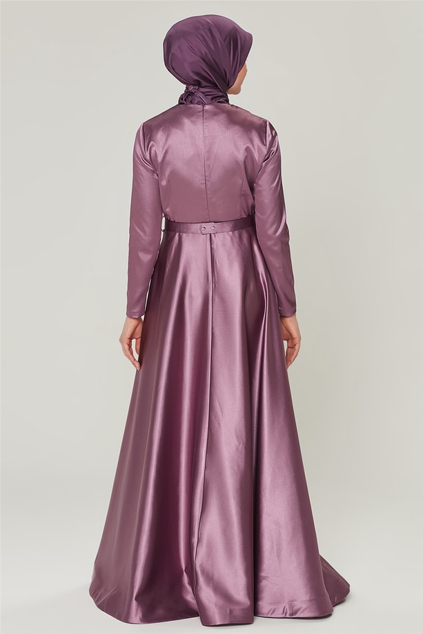 Armine Saten Abiye 20Ya9204 Lila