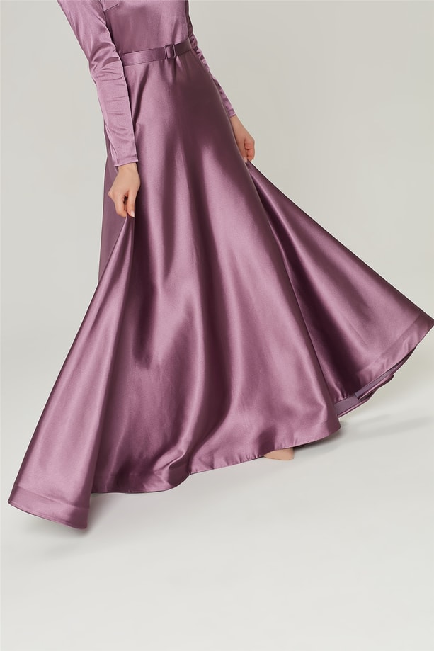 Armine Saten Abiye 20Ya9204 Lila
