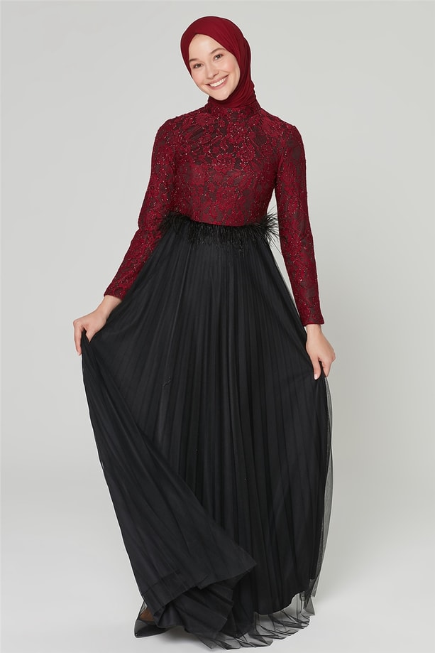 Armine Abiye 20Ya9503 Bordo