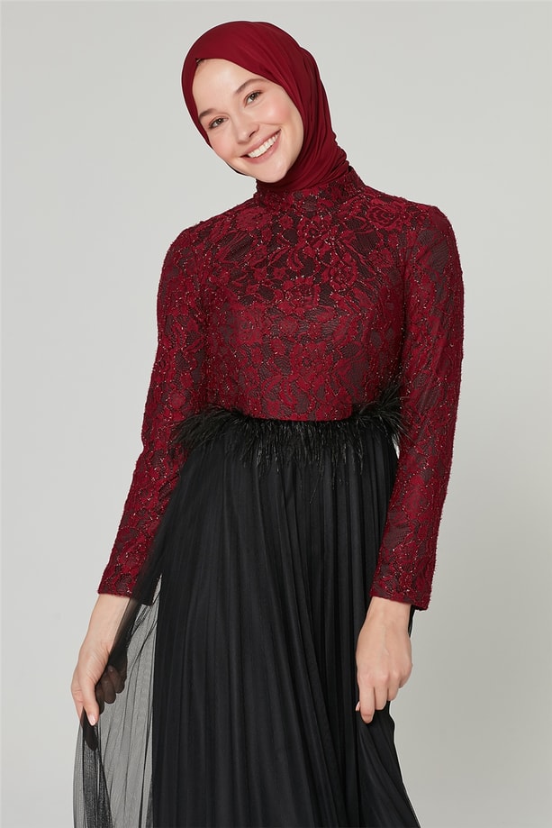Armine Abiye 20Ya9503 Bordo