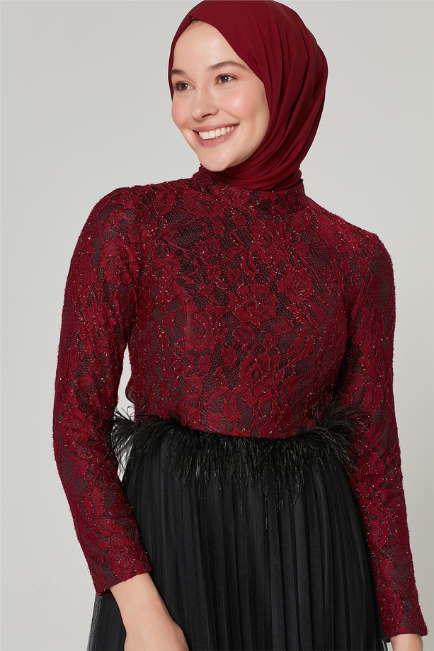 Armine Abiye 20Ya9503 Bordo