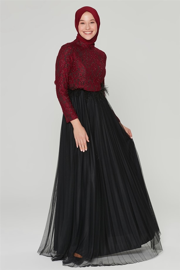 Armine Abiye 20Ya9503 Bordo