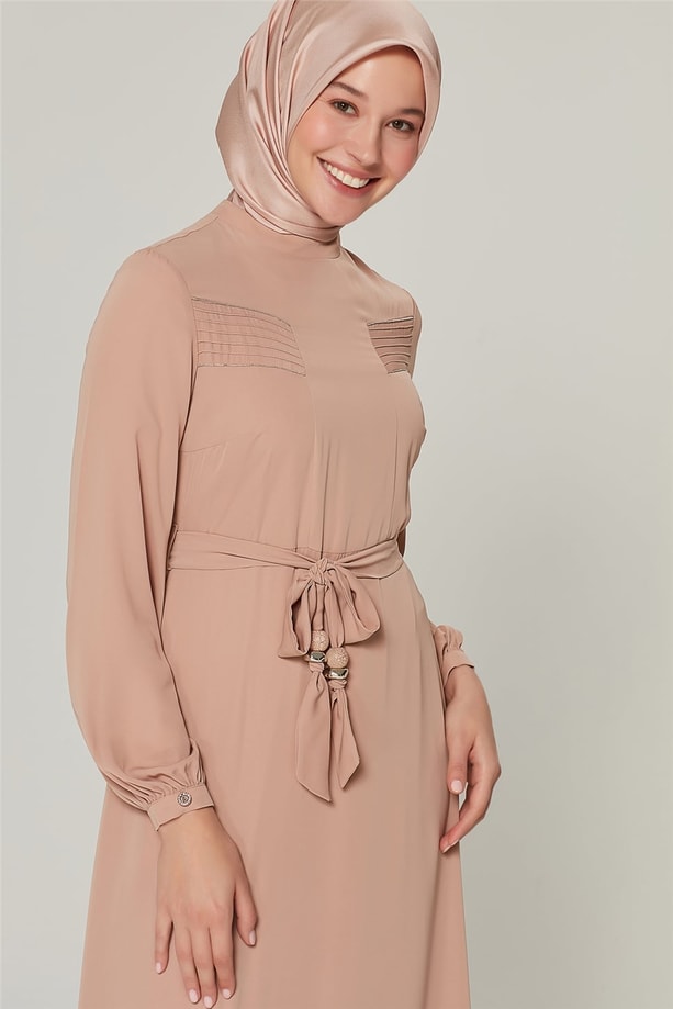 Armine Elbise 20Yra906 Bej