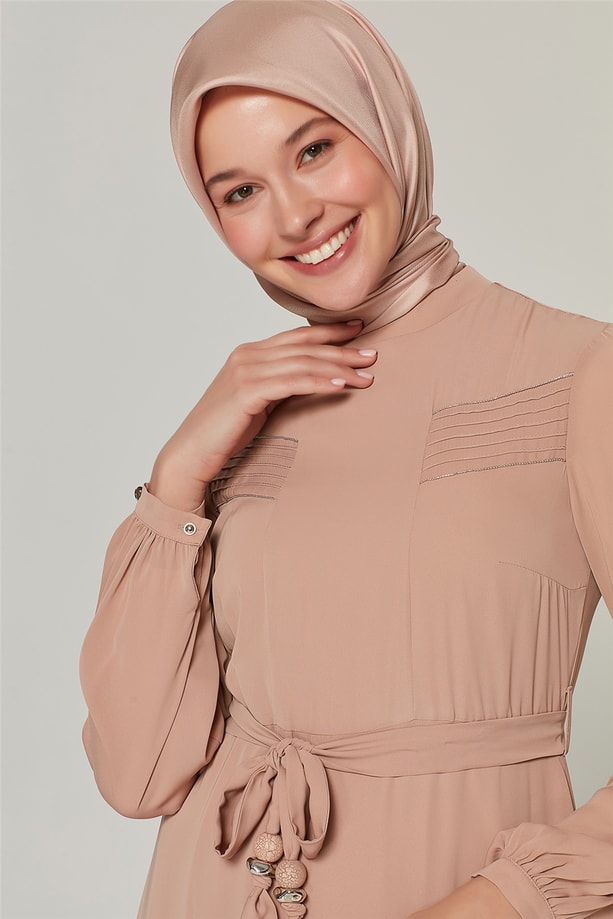 Armine Elbise 20Yra906 Bej