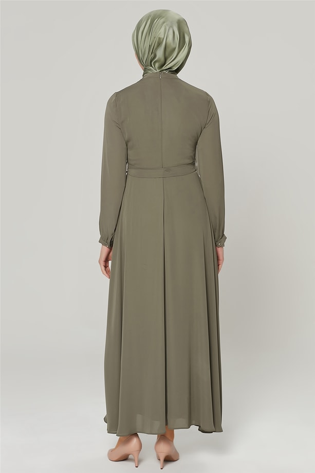 Armine Elbise 20Yra906 Haki