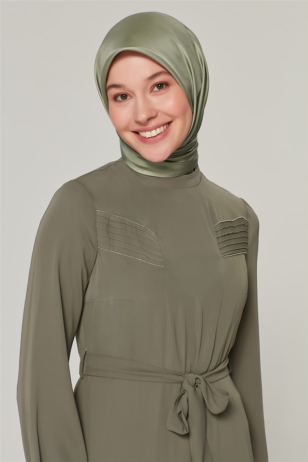 Armine Elbise 20Yra906 Haki